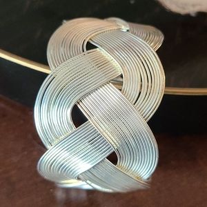 Wire cuff bracelet